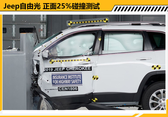 2019款Jeep自由光碰撞测试解析 乘员保护充分