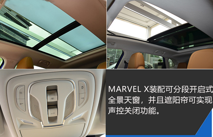 荣威MARVEL X到店实拍 惊艳外表+炫酷内饰 国产科技潮物