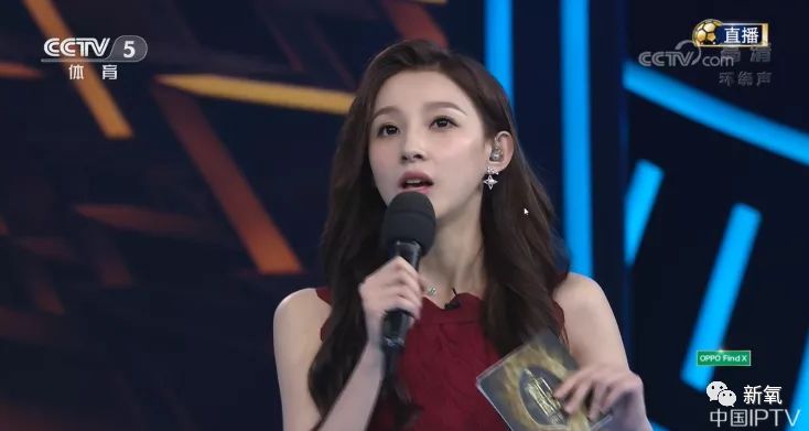 世界杯捧红这位神似张柏芝的央视第一美人