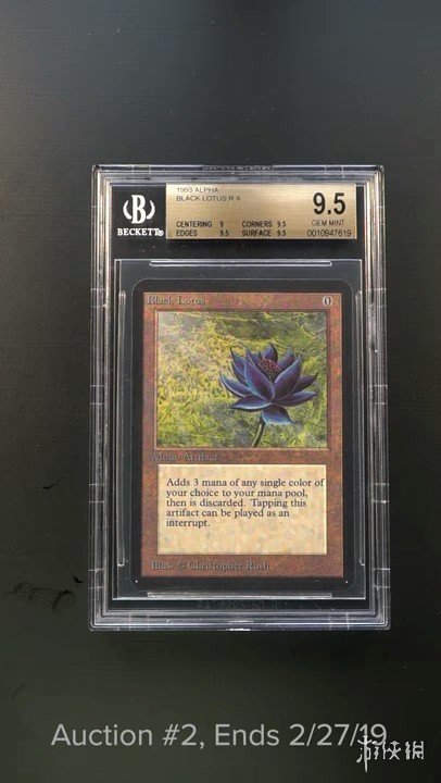 万智牌最强卡牌拍出天价16万美元 有钱任性!