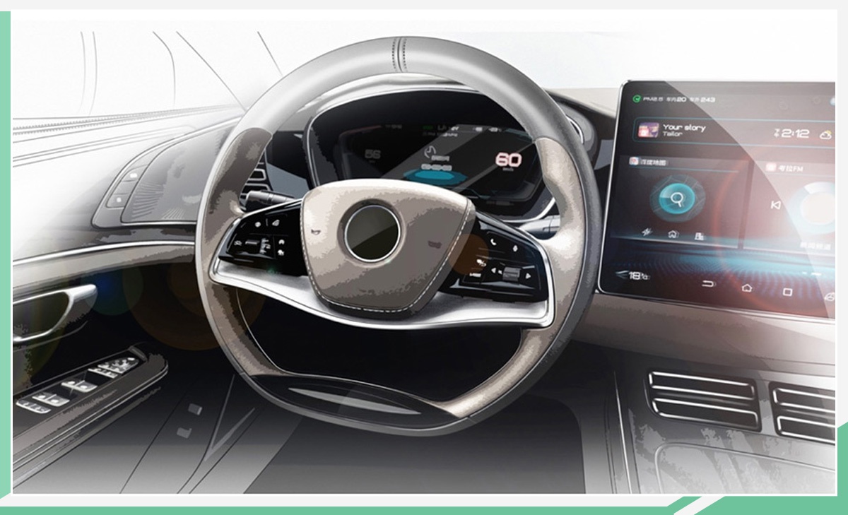 “旗舰级”水准 比亚迪HC车型内饰设计图曝光