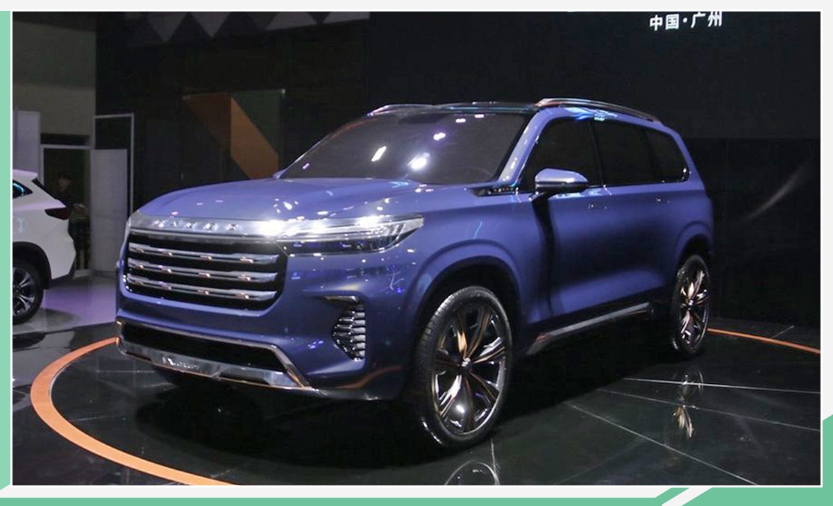 定位中大型SUV EXEED星途VX或将于明年4月上市