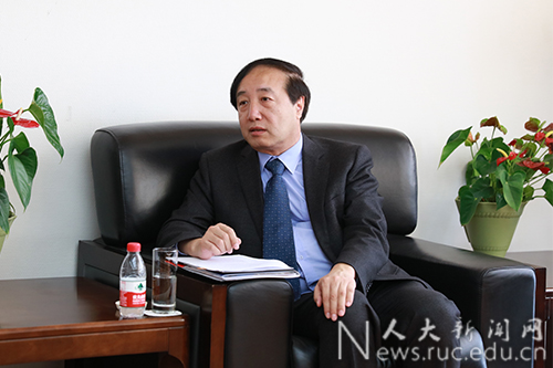 马来西亚拉曼大学校长蔡贤德访问中国人民大学