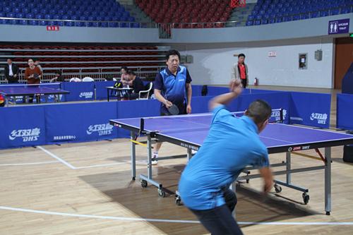 2018年泗阳县第四届运动会职工部乒乓球赛拉
