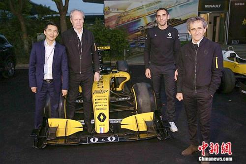 最新款雷诺R.S.18赛车亮相 科雷傲天猫专供限量版上市