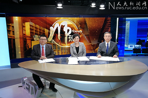 靳诺书记做客中国教育电视台 首都百万师生同