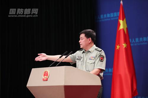 任国强。图片来源:国防部网站。