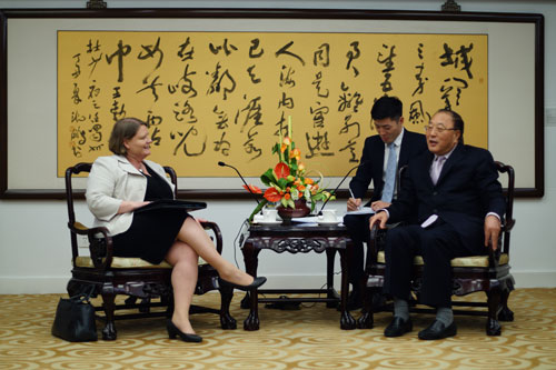 外交部部长助理张军会见新西兰外交贸易部副秘