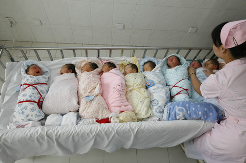 資料圖:嬰兒 新華社發