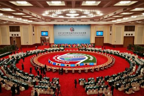 圆桌会会场全景。(央视记者张晓鹏拍摄)