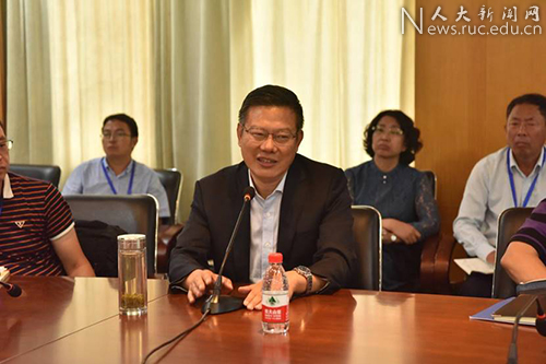 中国人民大学举办首期全国中学教育领军人才“求是讲堂”活动