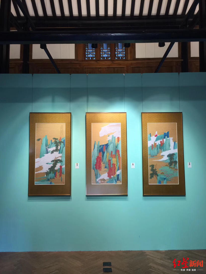 金碧山水、“神马”新竹…太古里这场展览,值