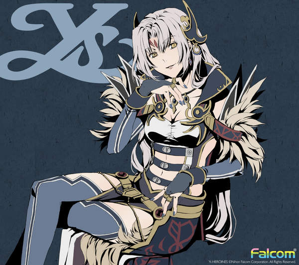 《伊苏》官方发布精美壁纸 《伊苏》系列精美壁纸 小姐姐酥胸微露,御姐范十足