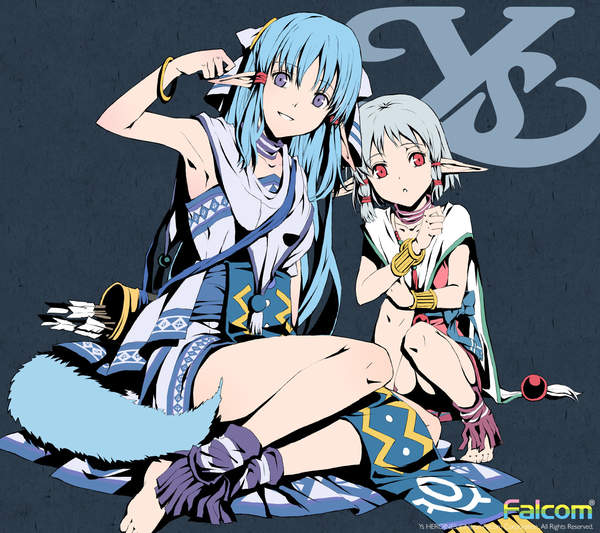 《伊苏》官方发布精美壁纸 《伊苏》系列精美壁纸 小姐姐酥胸微露,御姐范十足