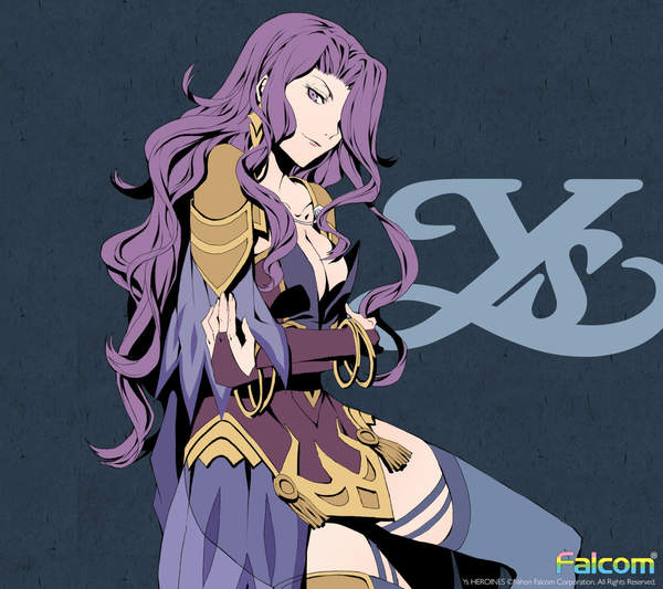 《伊苏》官方发布精美壁纸 《伊苏》系列精美壁纸 小姐姐酥胸微露,御姐范十足