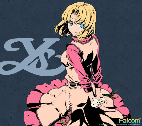 《伊苏》官方发布精美壁纸 《伊苏》系列精美壁纸 小姐姐酥胸微露,御姐范十足