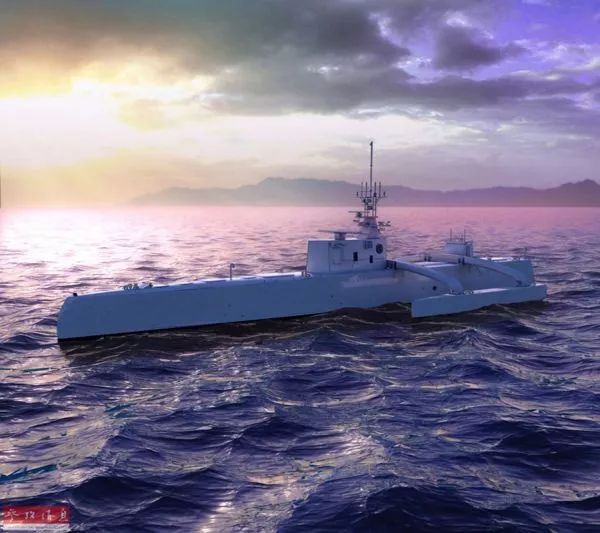 ▲美国研制的“海上猎手”号无人反潜舰。