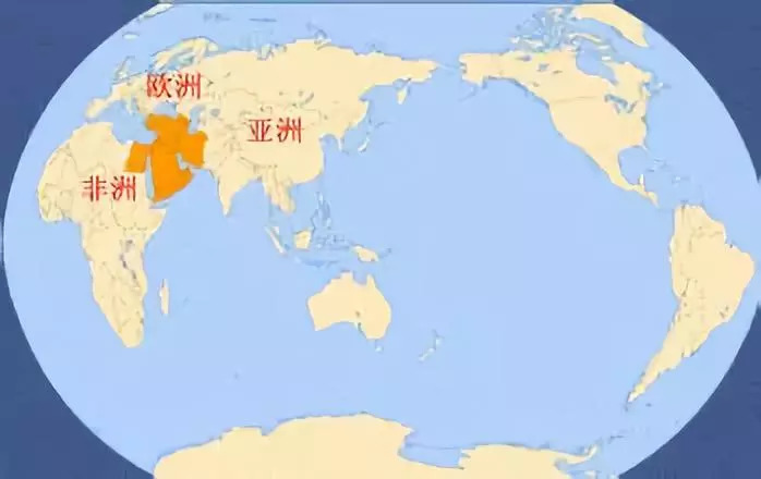 中东地形图高清版