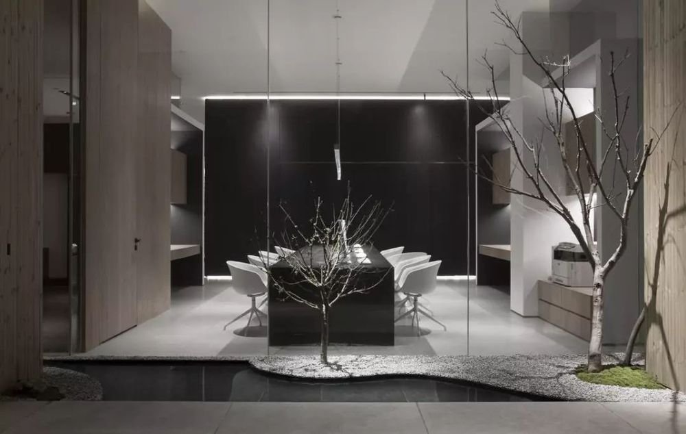 高级灰+粗犷石材,打造独具意境的艺术格调