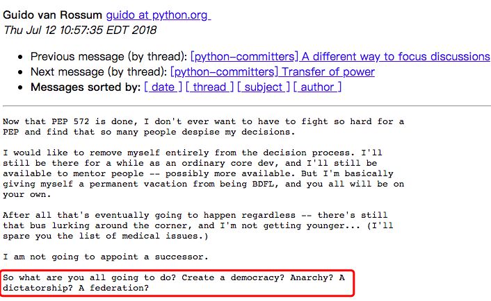 让Python之父愤然退位的PEP572究竟是什么?