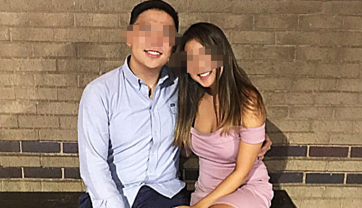 自杀身亡的乌图拉和女友尤银阳图据BBC