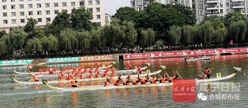 咸宁龙舟大赛淦河开赛!一场大片上演!错过的快