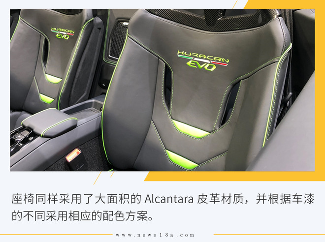 日内瓦兰博基尼Hracan EVO Spyder图解