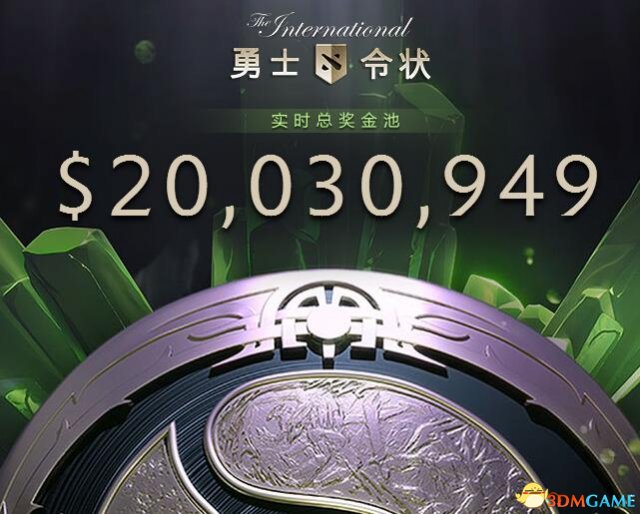 DOTA2 TI8奖金池突破2000万美元 仍低于去年