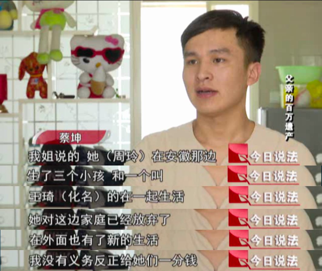 父亲离世离家20年未归母亲突然出现 争夺百万