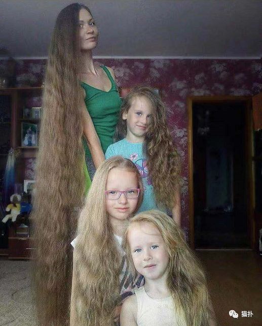 高挑身材没人看，长发引网友围观!俄罗斯妹子被赞:真·长发公主