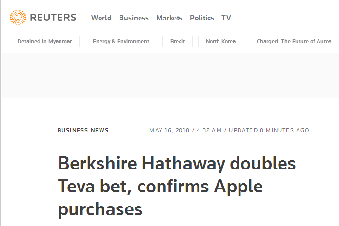 加息恐慌重燃美国股债双杀,伯克希尔成苹果第