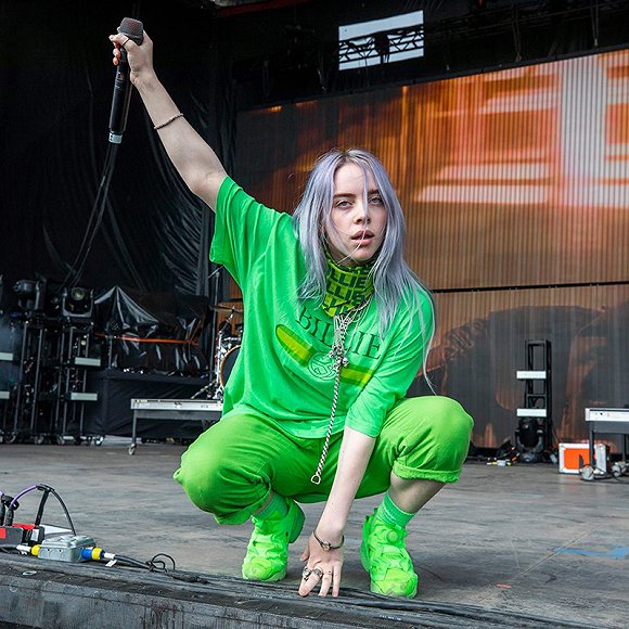 Billie Eilish 图片来源:AliExpress