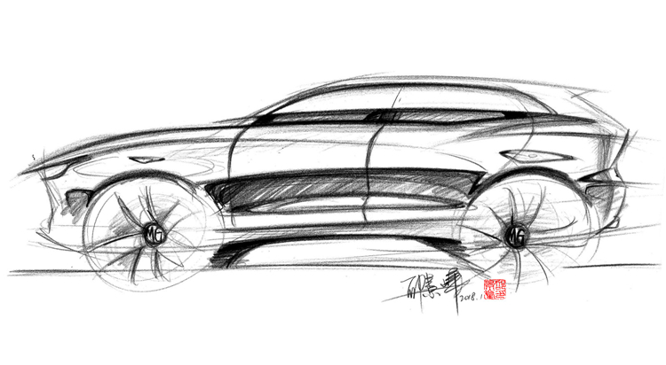 ​MG X-motion Concept概念车量产版命名为名爵HS