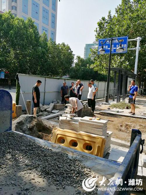 青州市住建局组织道路提升改造工作现场交流会