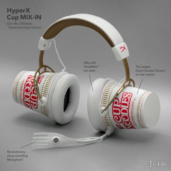 这款日清奇葩周边又赢了!泡面造型耳机来了解一下