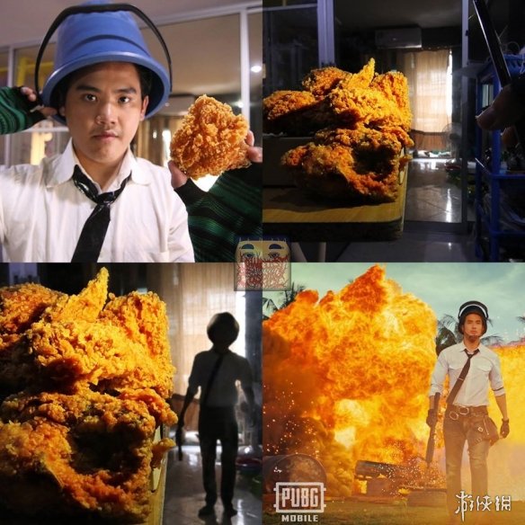 泰国廉价COS天王最新力作 套套套头变身天线宝宝！