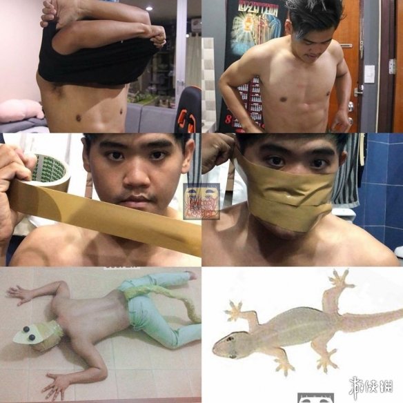 泰国廉价COS天王最新力作 套套套头变身天线宝宝！