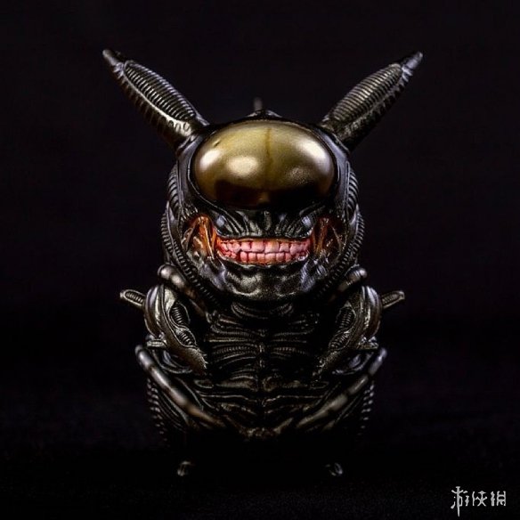 国外网友大开脑洞制作异形皮卡丘 造型惊悚令人害怕