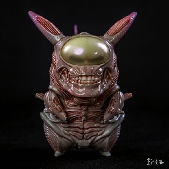 国外网友大开脑洞制作异形皮卡丘 造型惊悚令人害怕