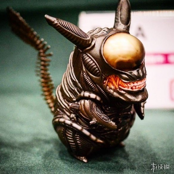 国外网友大开脑洞制作异形皮卡丘 造型惊悚令人害怕