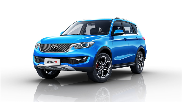 2018款凯翼X3官图曝光 细节上全面升级