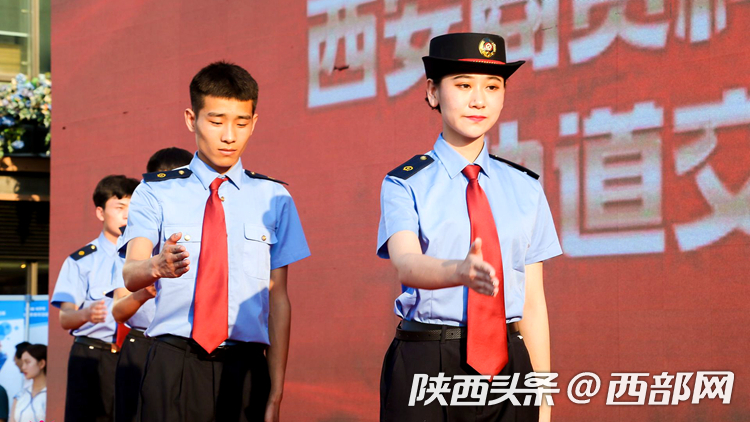 技校学生秀绝活 2018世界青年技能日陕西宣传