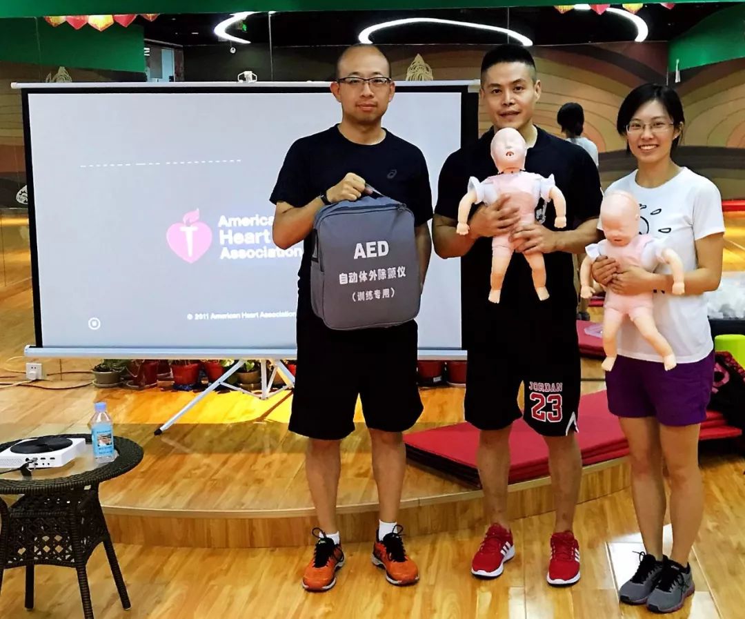 美国心脏协会AHA急救培训班(北京站)开课啦