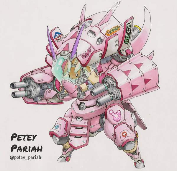 《守望先锋》英雄与宝可梦结合 怪力末日铁拳伤害翻倍