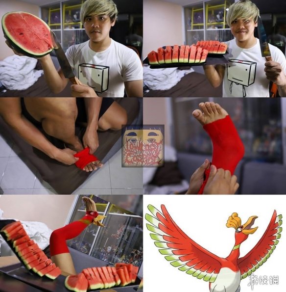 泰国廉价COS天王最新力作 套套套头变身天线宝宝！