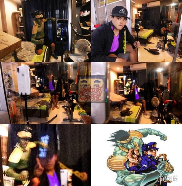 泰国廉价COS天王最新力作 套套套头变身天线宝宝！