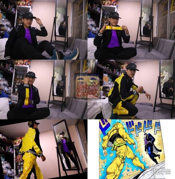 泰国廉价COS天王最新力作 套套套头变身天线宝宝！