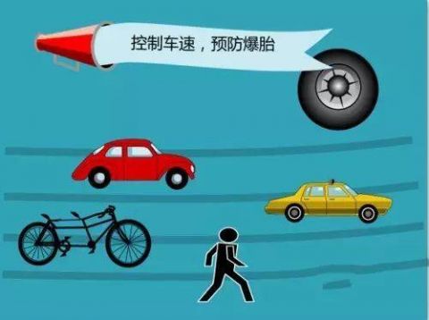 高速爆胎一招即可停车 为了家人都看下吧!