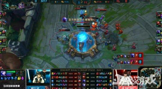 LOL洲际赛IG the shy无解1V4暴打M17 玩家:这