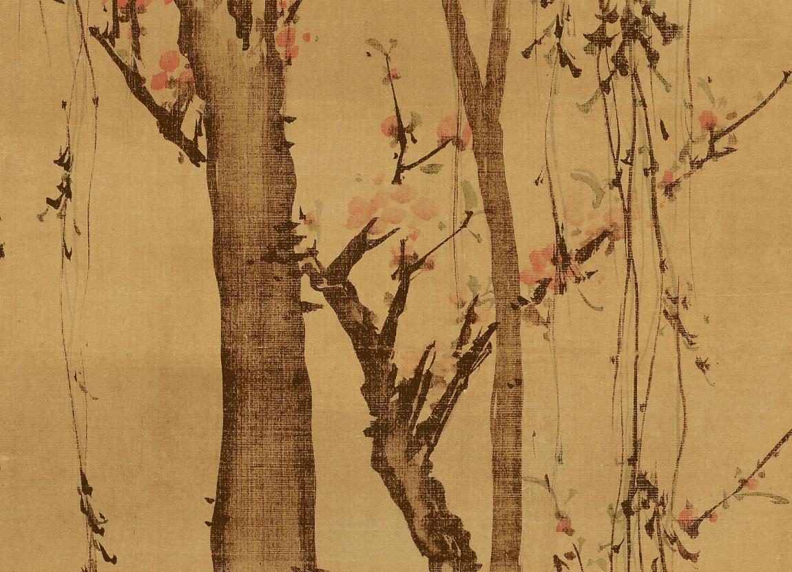 掛軸 柳禽白鷳圖 明・汪肇 - www.top4all.pl